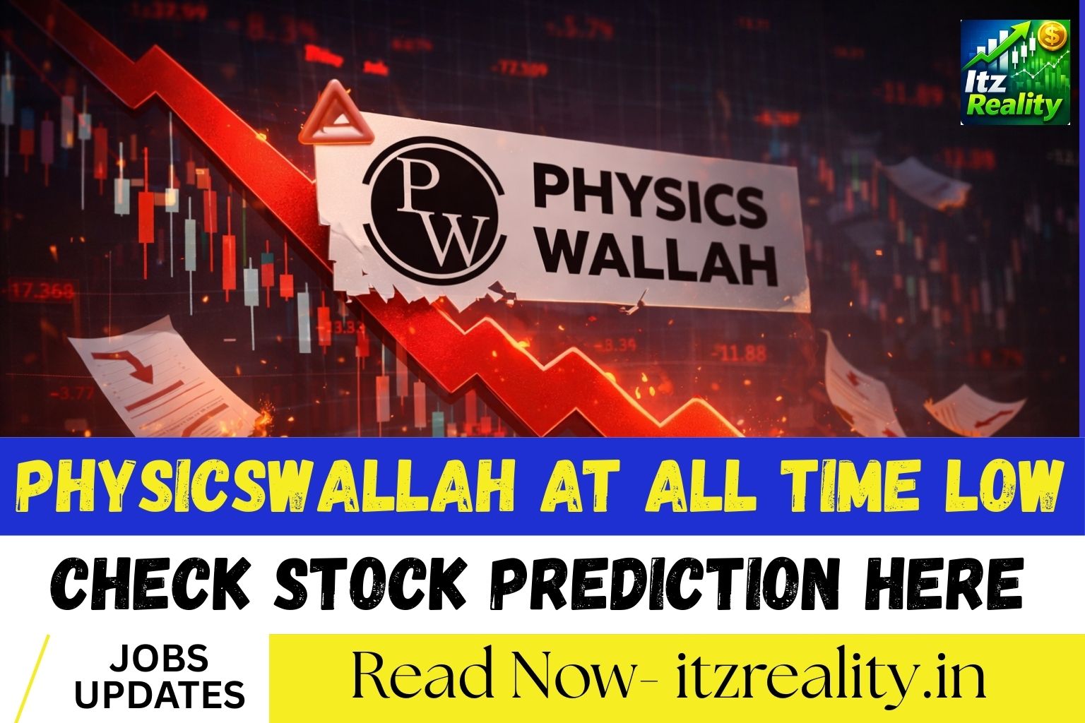 Physicswallah stock price