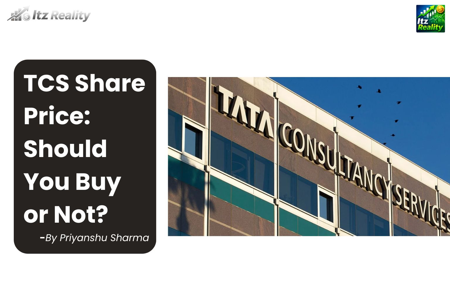 TCS Share Price Prediction? Should You Buy or Not | By Priyanshu Sharma