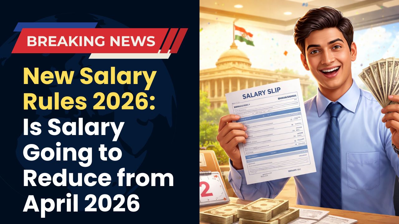 New Salary Rules 2026: Going to reduce from April 2026? Central Government New law